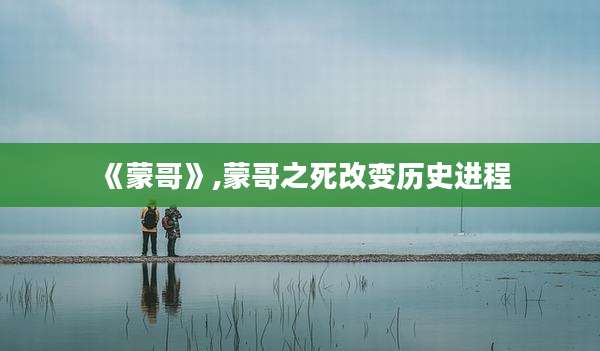 《蒙哥》,蒙哥之死改变历史进程