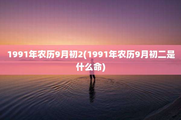 1991年农历9月初2(1991年农历9月初二是什么命)