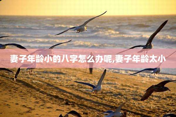 妻子年龄小的八字怎么办呢,妻子年龄太小