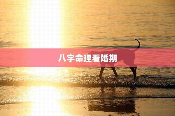 八字命理看婚期