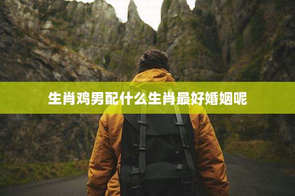 生肖鸡男配什么生肖最好婚姻呢
