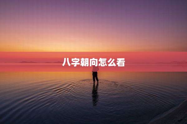 八字朝向怎么看