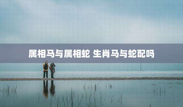 属相马与属相蛇 生肖马与蛇配吗