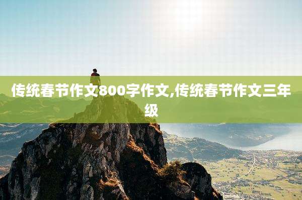 传统春节作文800字作文,传统春节作文三年级