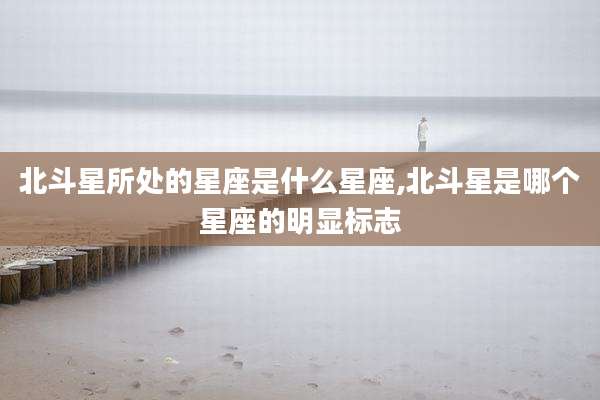 北斗星所处的星座是什么星座,北斗星是哪个星座的明显标志