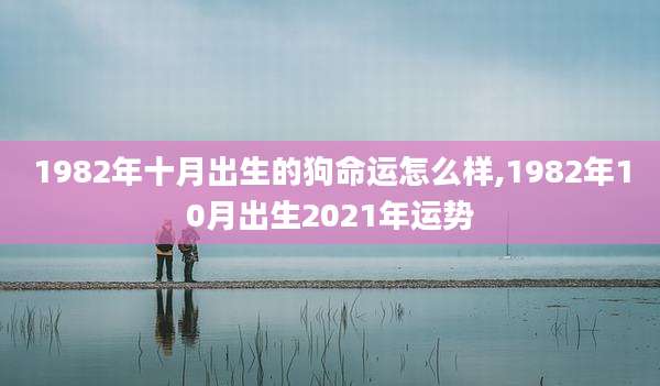 1982年十月出生的狗命运怎么样,1982年10月出生2021年运势