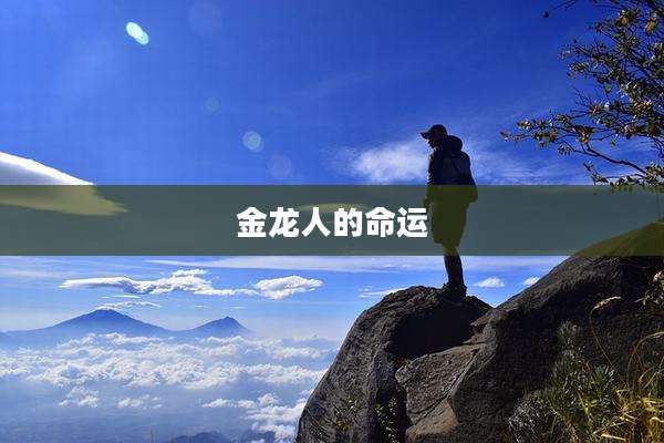 金龙人的命运