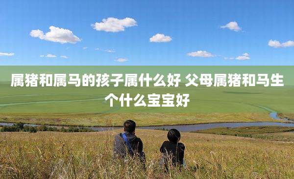属猪和属马的孩子属什么好 父母属猪和马生个什么宝宝好