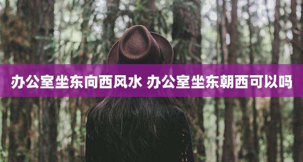 办公室坐东向西风水 办公室坐东朝西可以吗