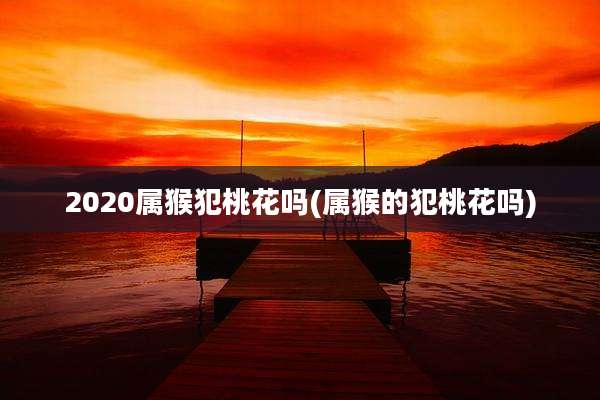 2020属猴犯桃花吗(属猴的犯桃花吗)