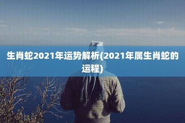 生肖蛇2021年运势解析(2021年属生肖蛇的运程)