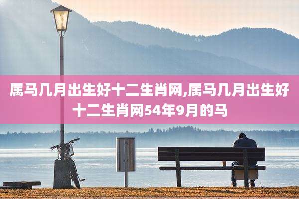 属马几月出生好十二生肖网,属马几月出生好十二生肖网54年9月的马