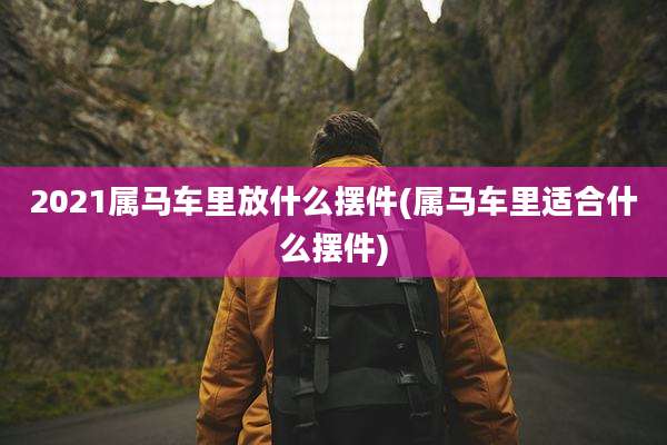 2021属马车里放什么摆件(属马车里适合什么摆件)