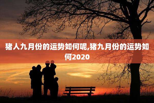 猪人九月份的运势如何呢,猪九月份的运势如何2020