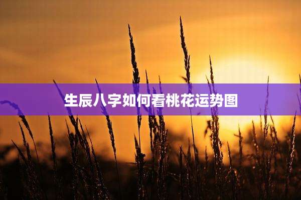 生辰八字如何看桃花运势图