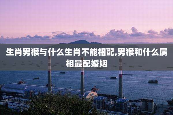 生肖男猴与什么生肖不能相配,男猴和什么属相最配婚姻