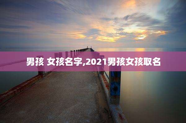 男孩 女孩名字,2021男孩女孩取名