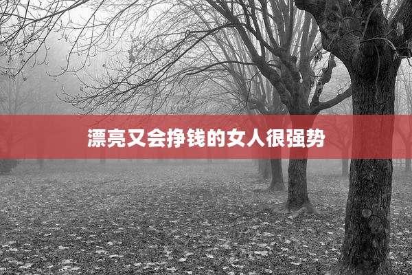 漂亮又会挣钱的女人很强势