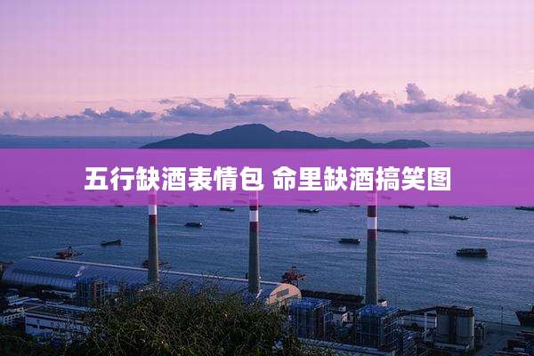 五行缺酒表情包 命里缺酒搞笑图