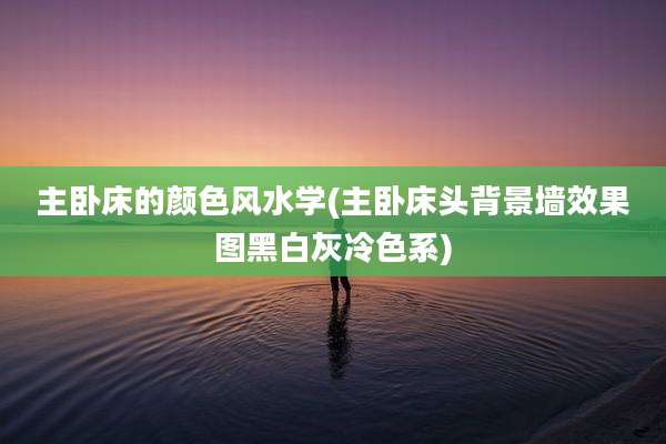 主卧床的颜色风水学(主卧床头背景墙效果图黑白灰冷色系)