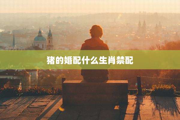 猪的婚配什么生肖禁配