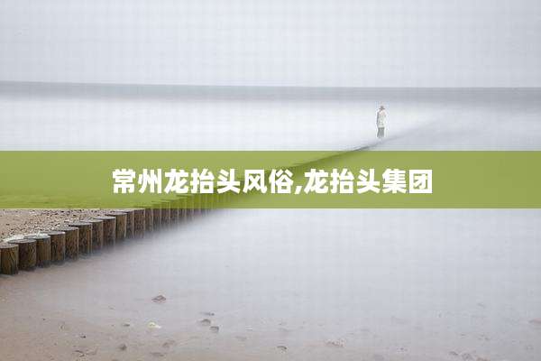 常州龙抬头风俗,龙抬头集团