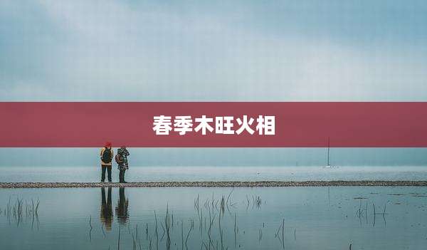 春季木旺火相