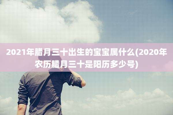 2021年腊月三十出生的宝宝属什么(2020年农历腊月三十是阳历多少号)