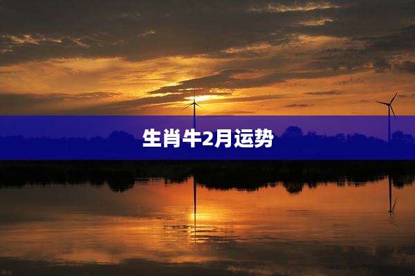 生肖牛2月运势