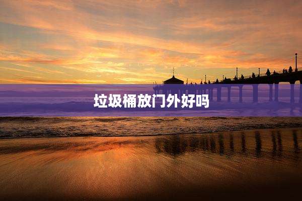 垃圾桶放门外好吗