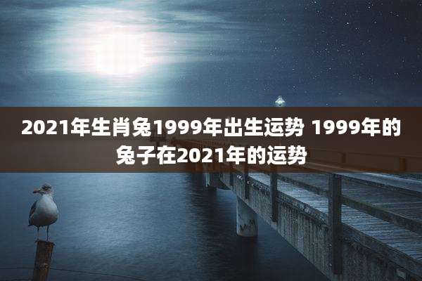 2021年生肖兔1999年出生运势 1999年的兔子在2021年的运势