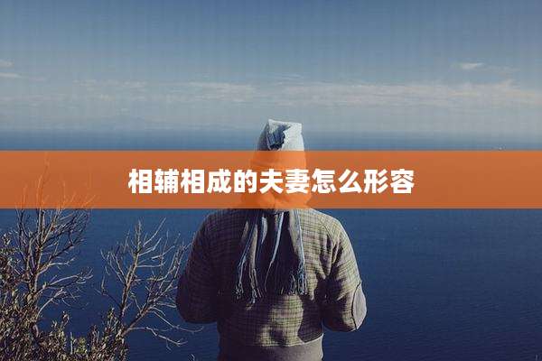 相辅相成的夫妻怎么形容