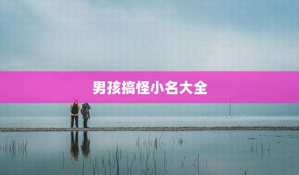 男孩搞怪小名大全