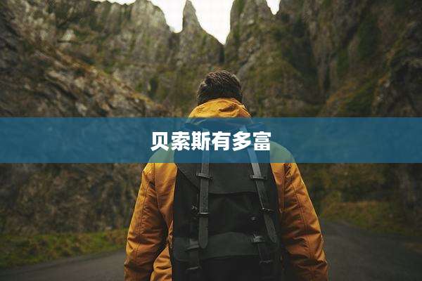 贝索斯有多富
