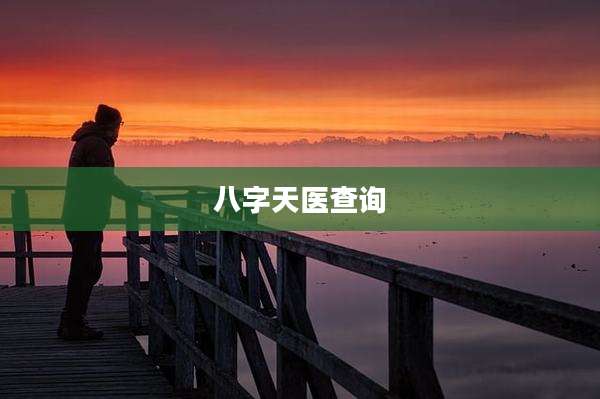八字天医查询
