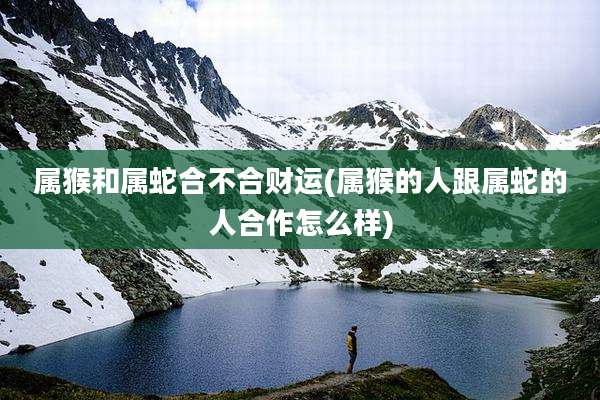 属猴和属蛇合不合财运(属猴的人跟属蛇的人合作怎么样)