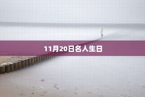 11月20日名人生日