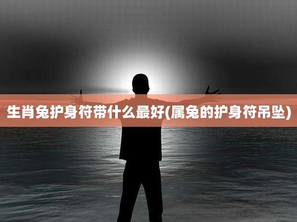 生肖兔护身符带什么最好(属兔的护身符吊坠)