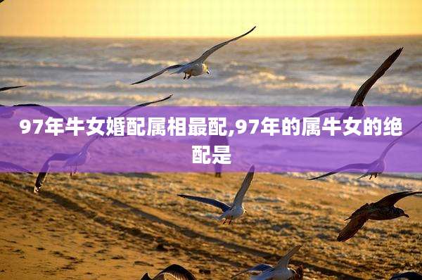 97年牛女婚配属相最配,97年的属牛女的绝配是