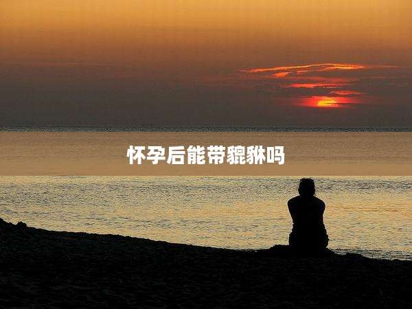 怀孕后能带貔貅吗