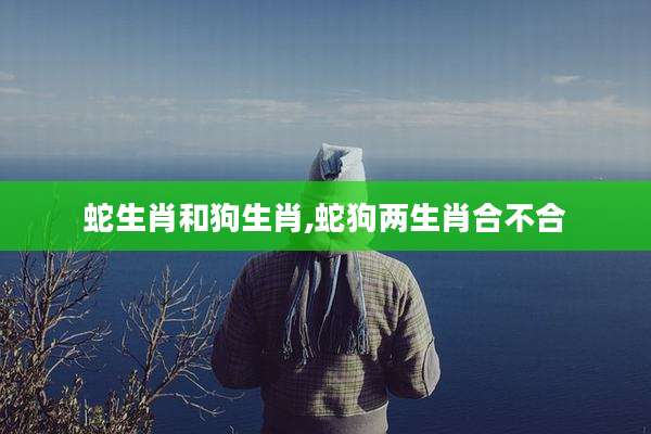 蛇生肖和狗生肖,蛇狗两生肖合不合