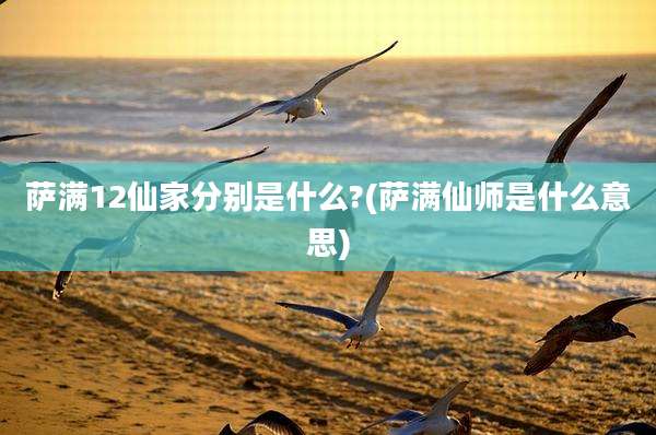 萨满12仙家分别是什么?(萨满仙师是什么意思)