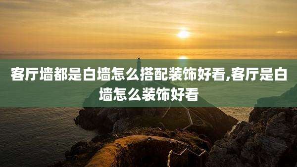 客厅墙都是白墙怎么搭配装饰好看,客厅是白墙怎么装饰好看