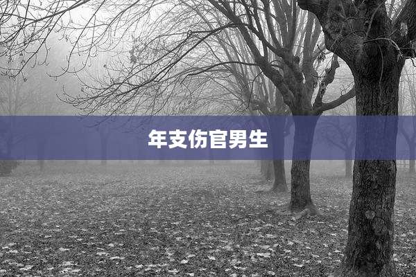 年支伤官男生