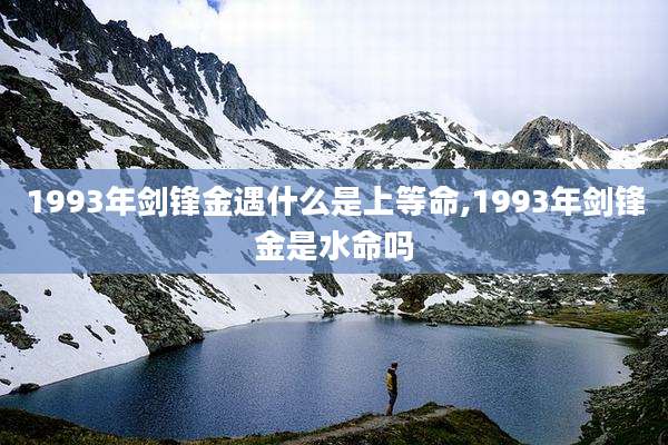 1993年剑锋金遇什么是上等命,1993年剑锋金是水命吗