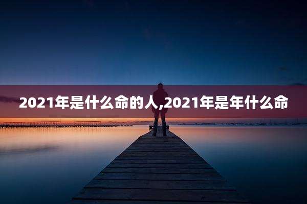 2021年是什么命的人,2021年是年什么命