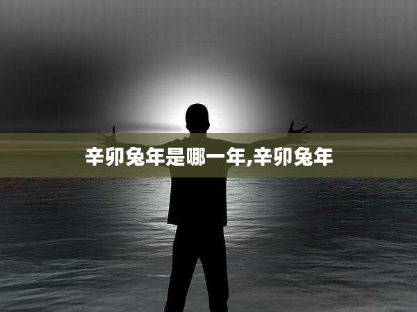 辛卯兔年是哪一年,辛卯兔年