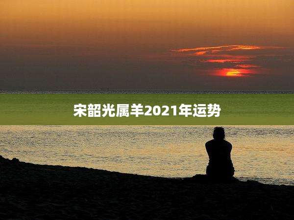 宋韶光属羊2021年运势