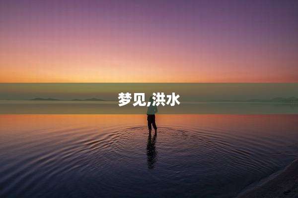 梦见,洪水