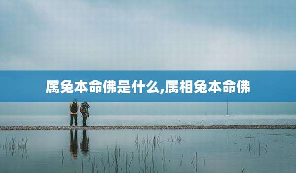 属兔本命佛是什么,属相兔本命佛